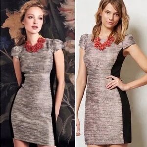 Anthropologie Moulinette Soeurs Hourglass Sheath Mini Dress